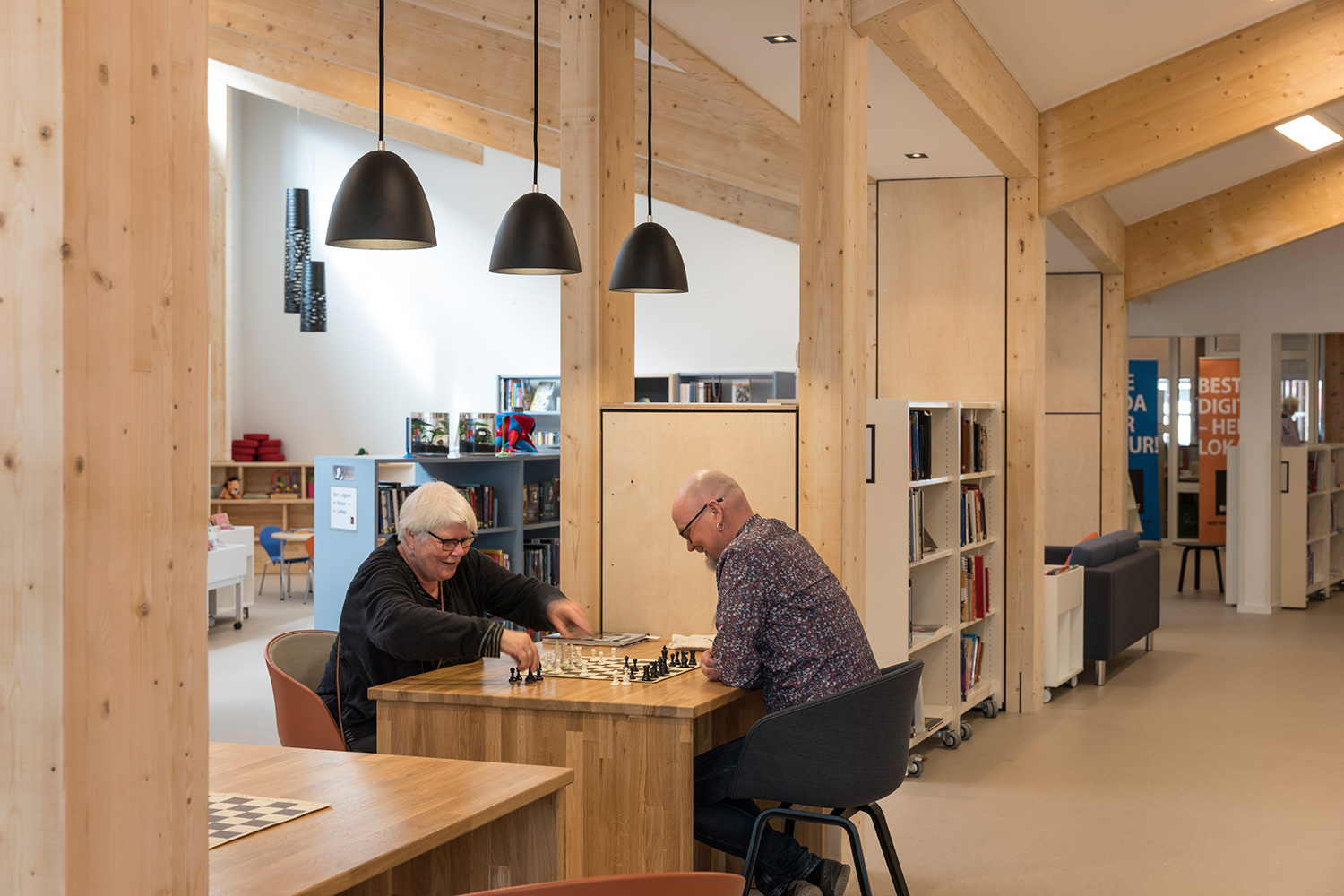 Bibliothèque Seljord, Norvège