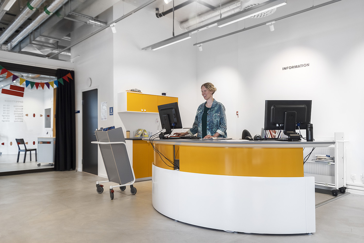 Bibliothèque Fittja, Suède