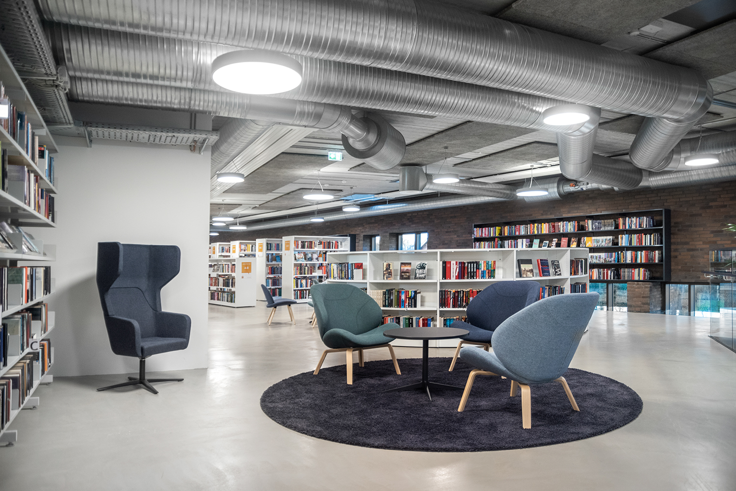 Bibliothèque Vejen, Danemark