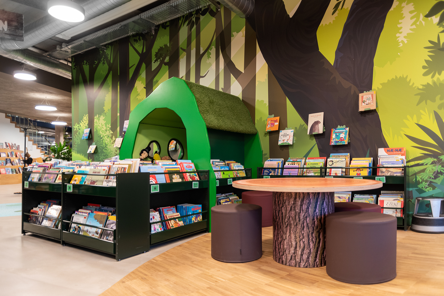 Bibliothèque municipale de Vejen, Danemark