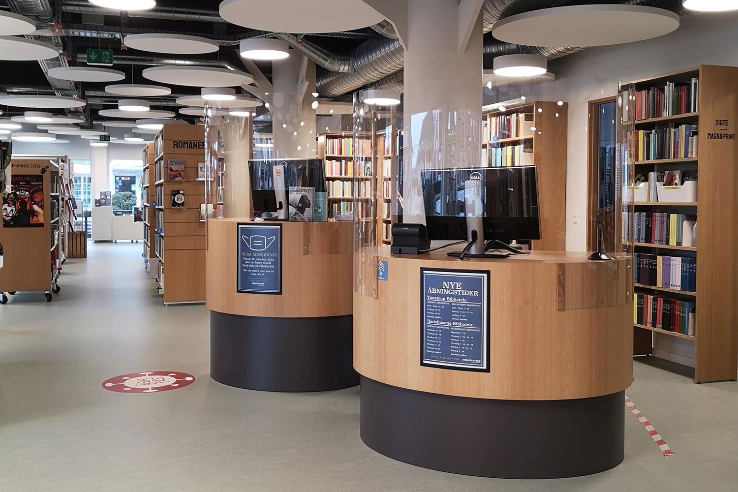 Bibliothèque Hedehusene, Danemark