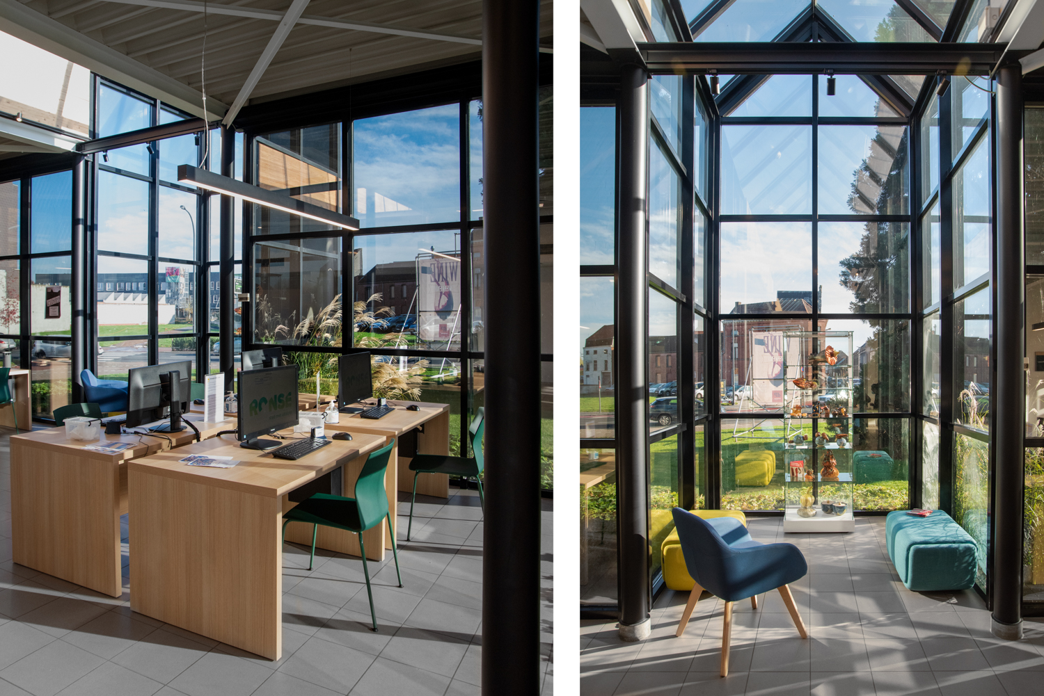 Bibliothèque municipale de Ronse, Belgique