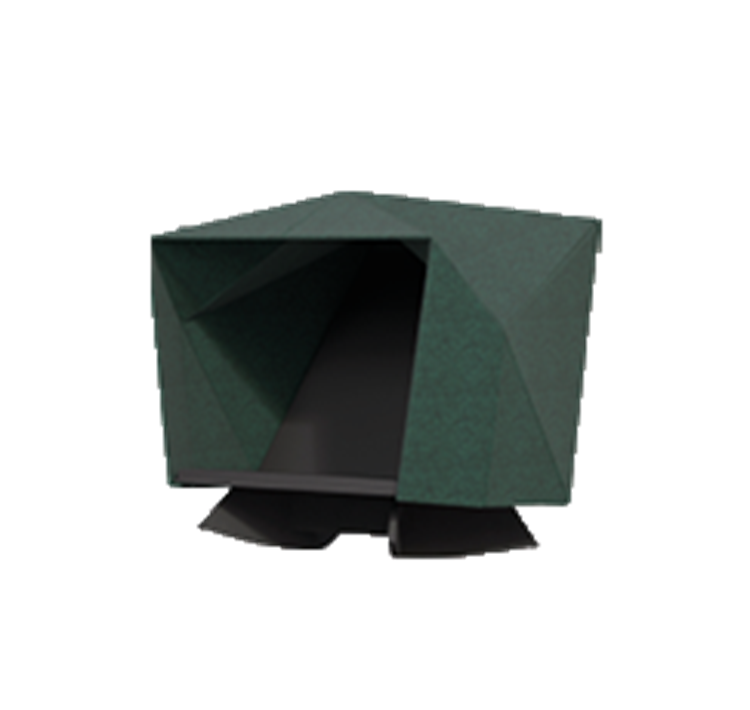 HabiCave - Bas avec base traîneau à bascule