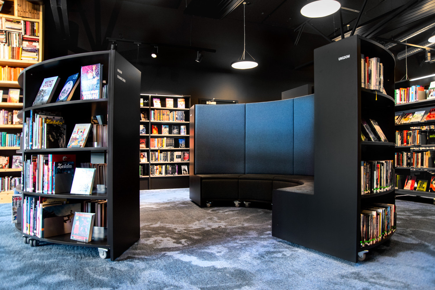 Bibliothèque Tranemo, Suède