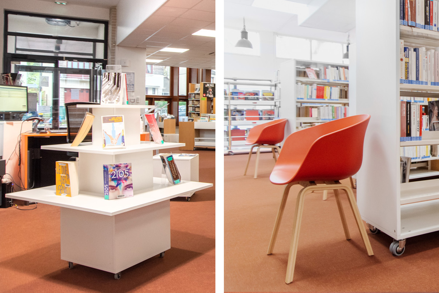 Nouveaux produits : Présentoir Emma et Fauteuil AAC de Hay