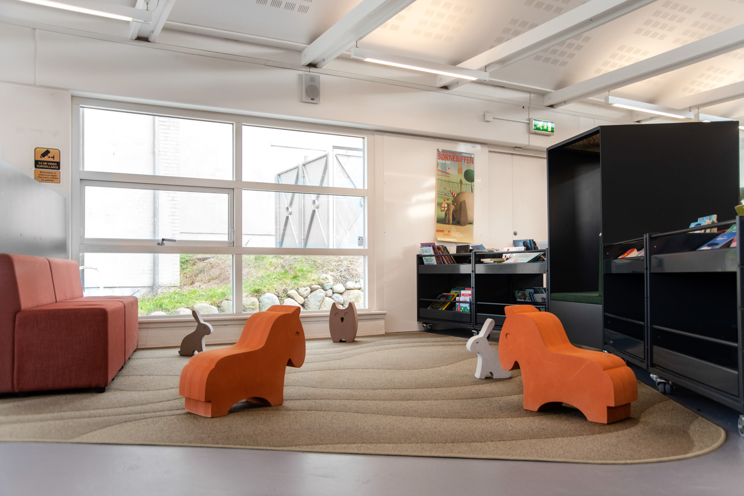 Bibliothèque municipale de Halsnæs, Danemark