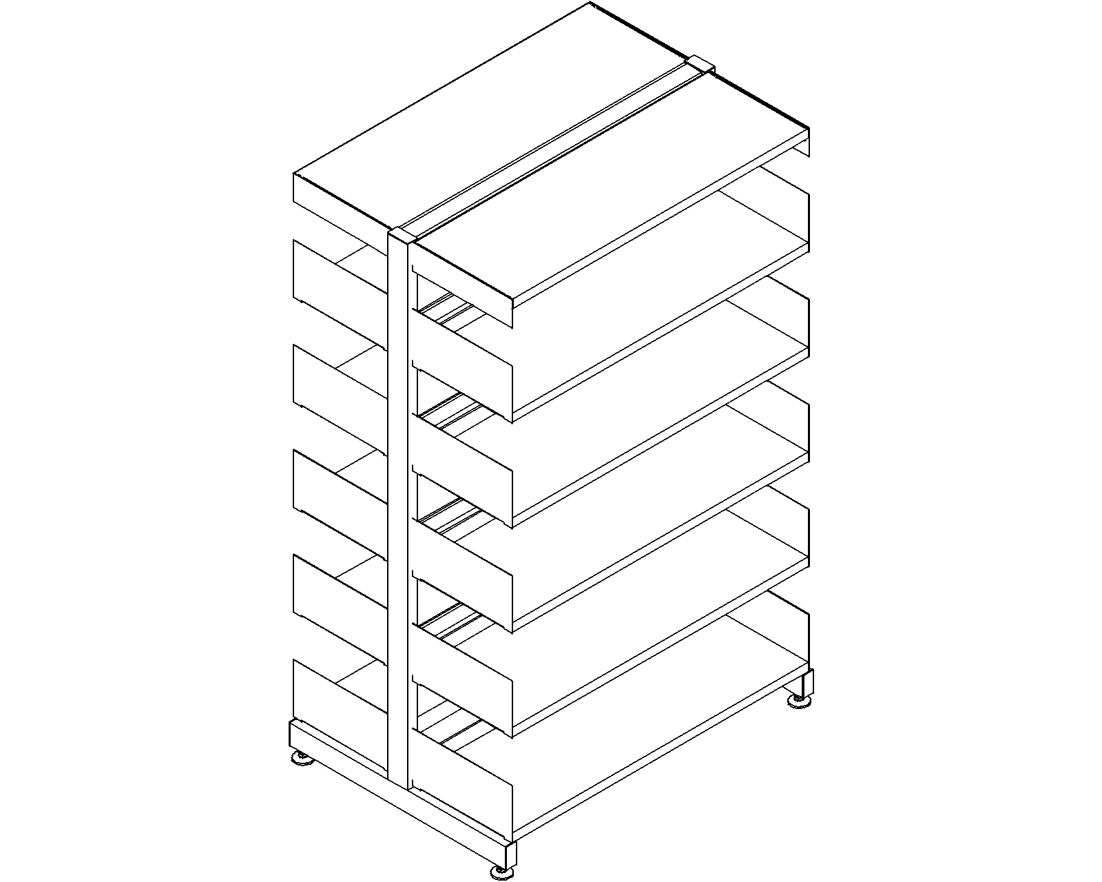 6030 starter - double-sided - H1520 - D300 - W900 - 3D.dwg