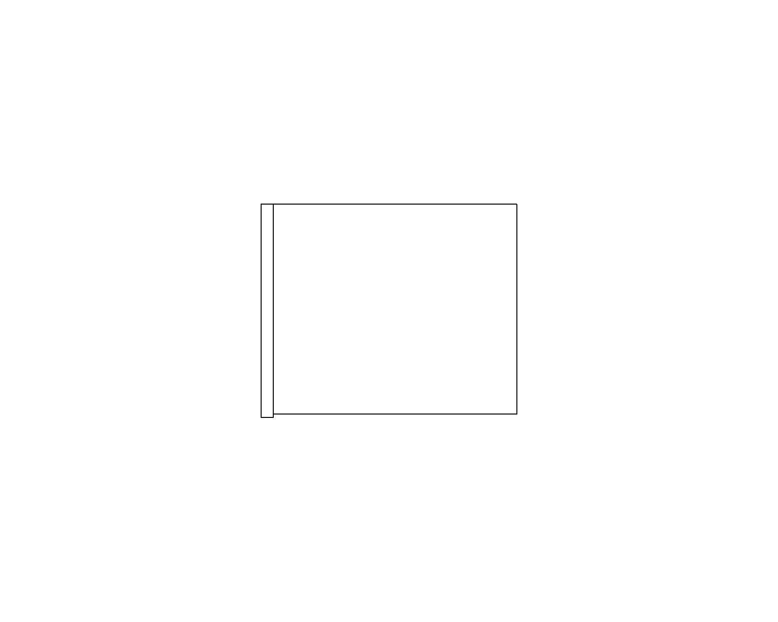 Lingo add-on - single-sided - D400 - W500 – 2D.dwg