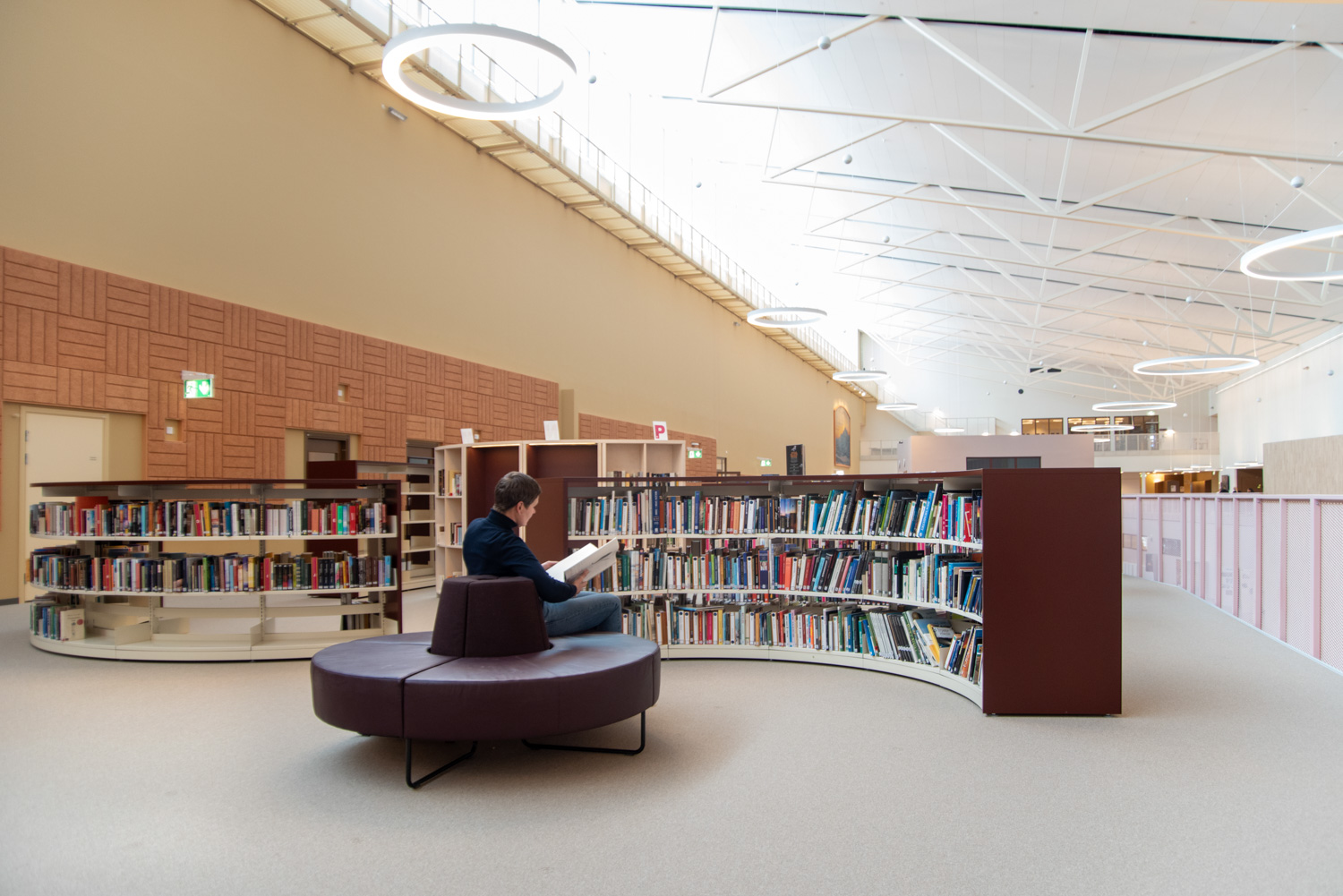 CDI du lycée Lapplands, Kiruna, Suède