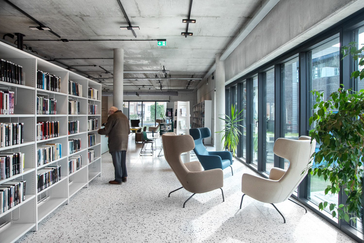 Bibliothèque Geraardsbergen, Belgique